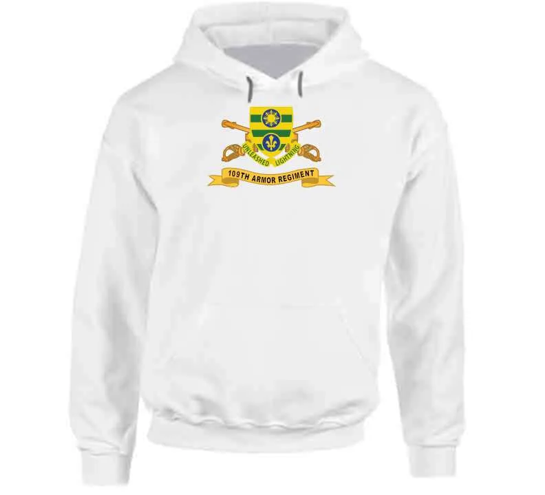 109th Armor Regiment W Br - Ribbon X 300 Classic T Shirt, Crewneck Sweatshirt, Hoodie, Long Sleeve