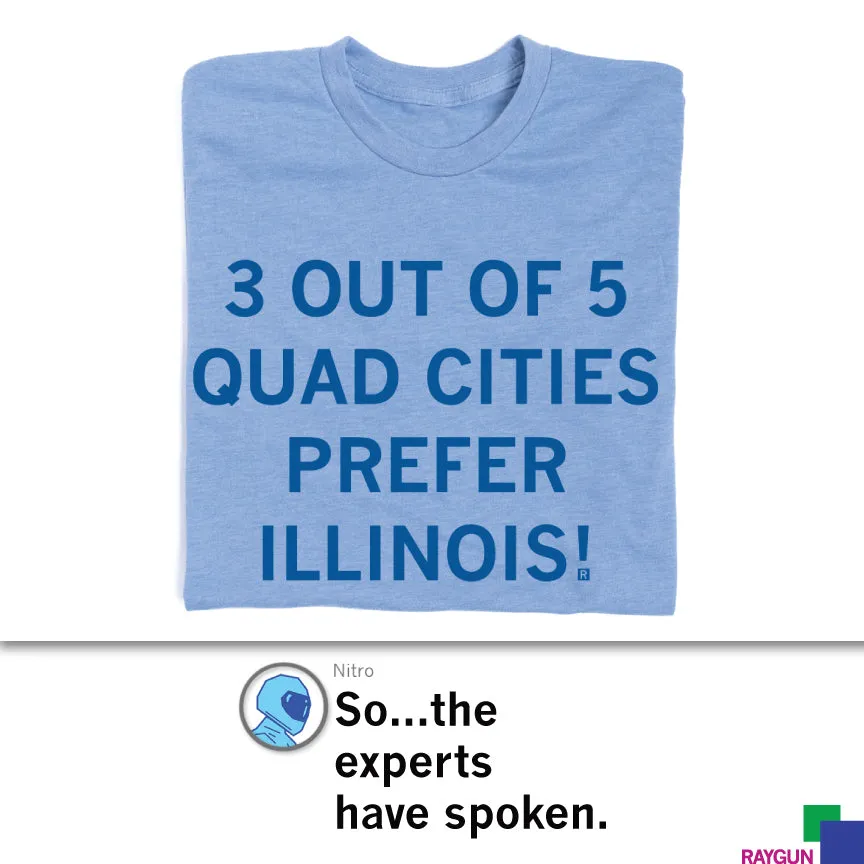 3 out of 5 Quad Cities