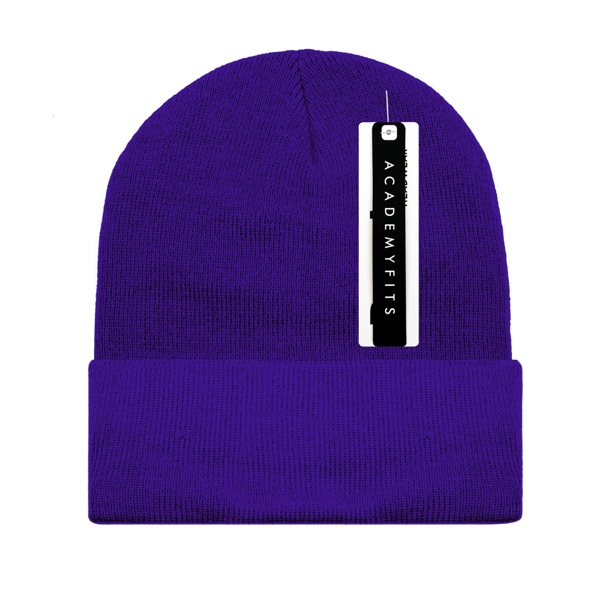 Academy Fits Essential Knit Beanie Cuffed 12 inch 6011