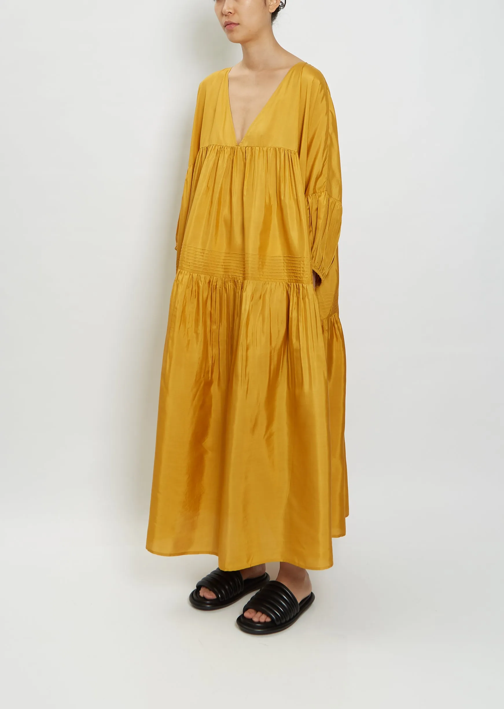 Airi Maxi Dress — Saffron