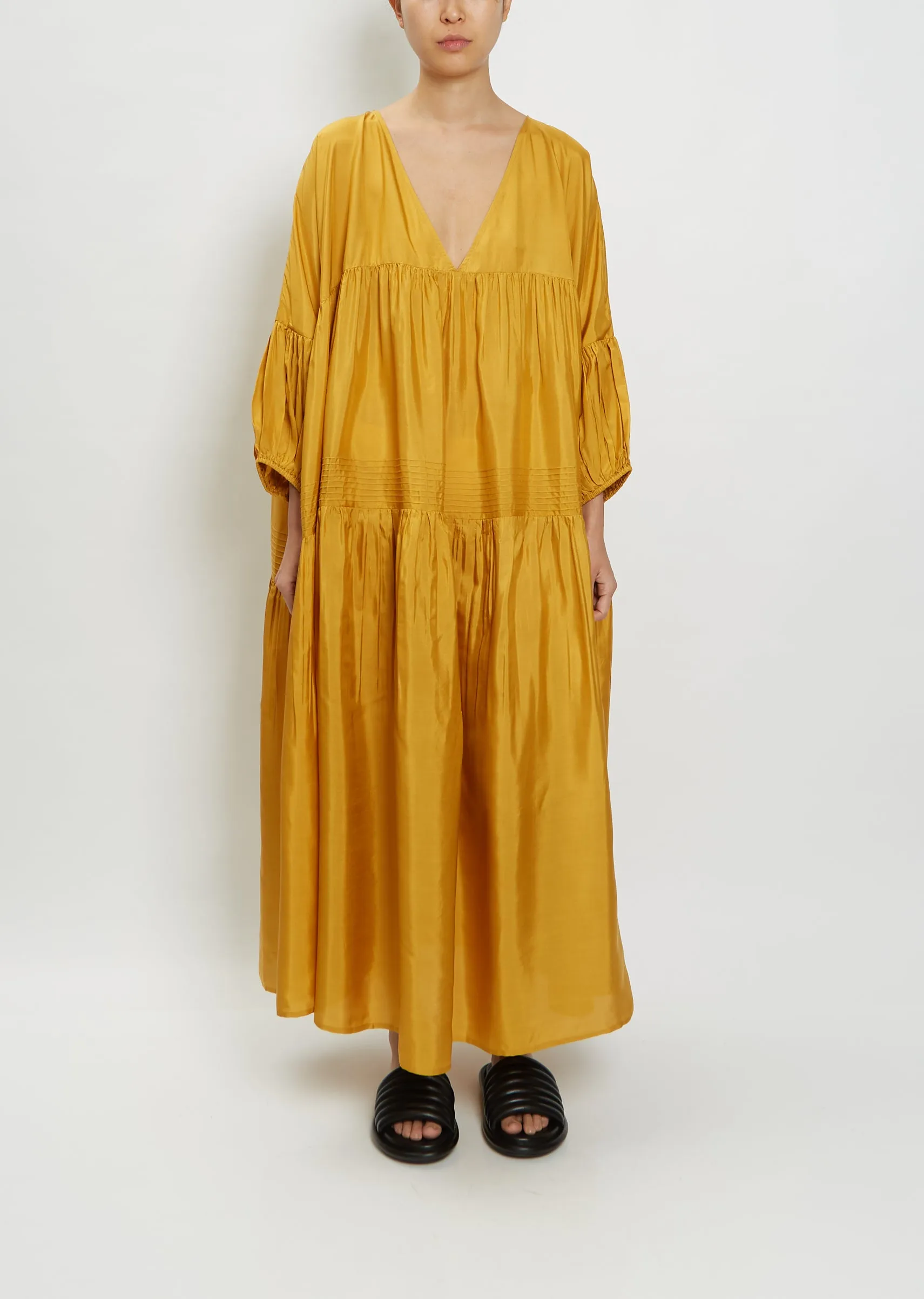 Airi Maxi Dress — Saffron