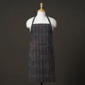 Ajrakh Block Printed Cotton Apron with Pocket