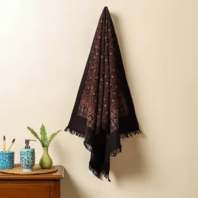 Ajrakh Block Printed Handloom Cotton Towel