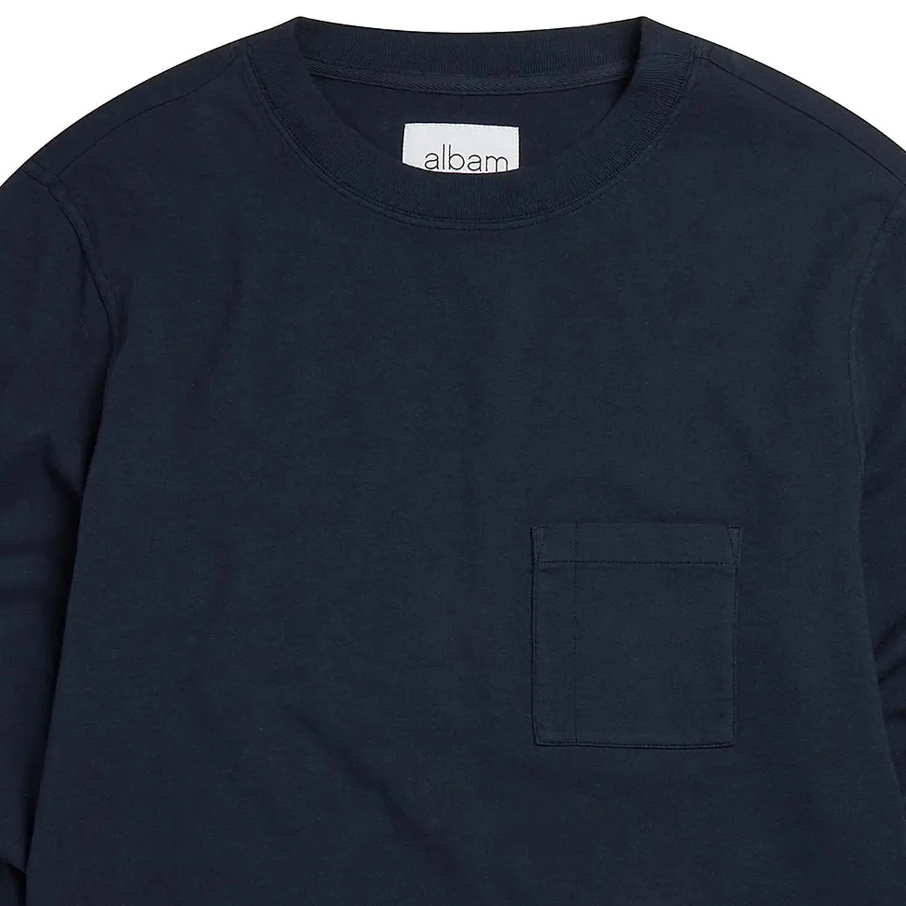 Albam LS Workwear T-Shirt Navy