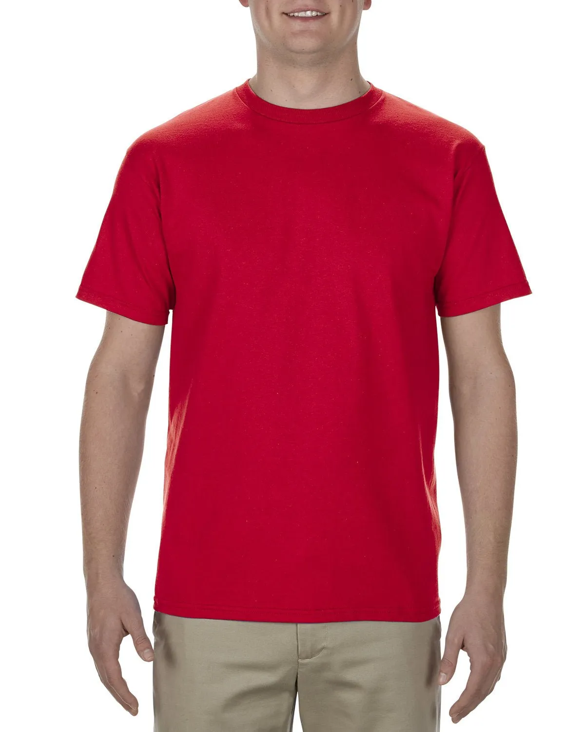 Alstyle AL1701 Adult 5.5 oz., 100% Soft Spun Cotton T-Shirt