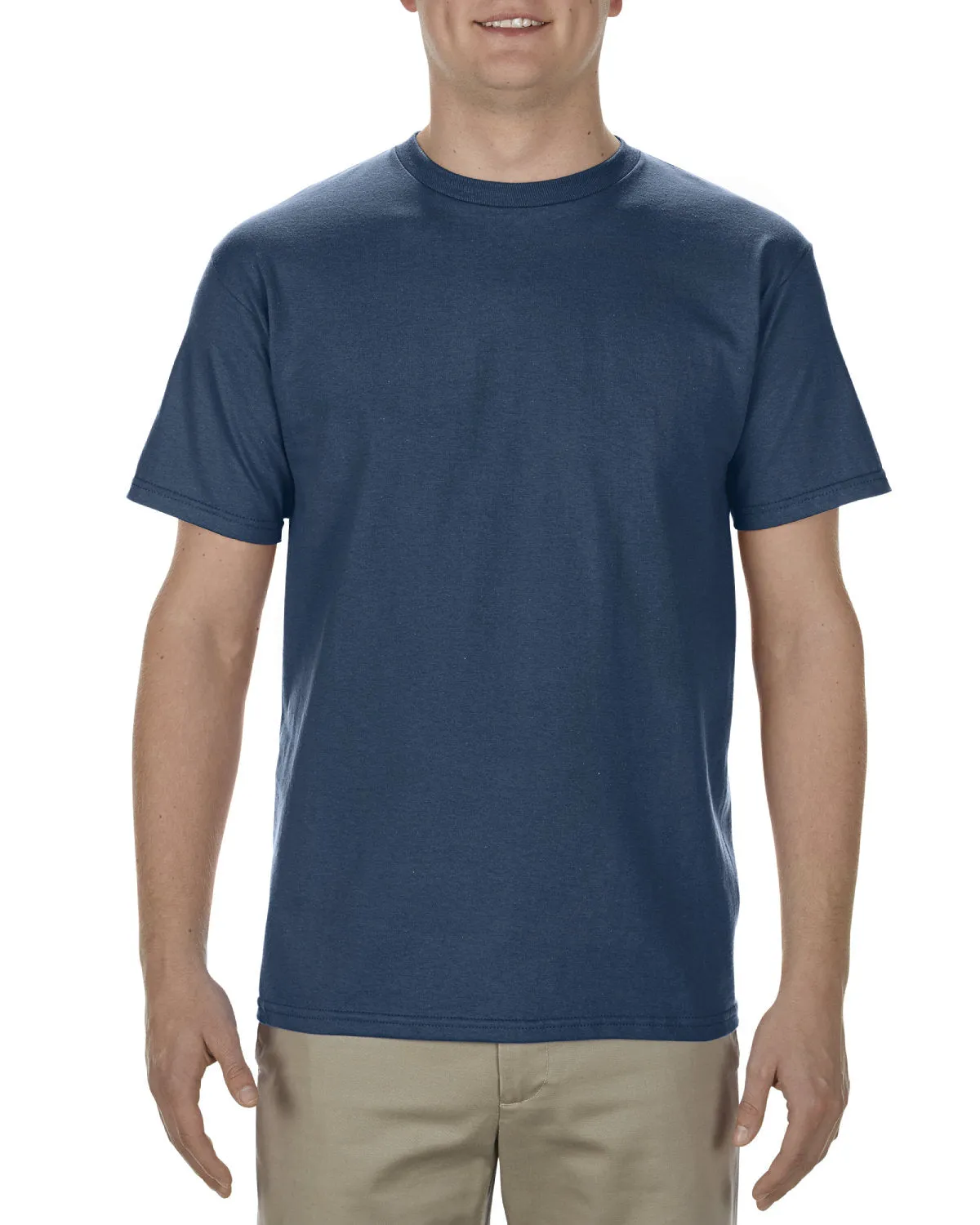 Alstyle AL1701 Adult 5.5 oz., 100% Soft Spun Cotton T-Shirt