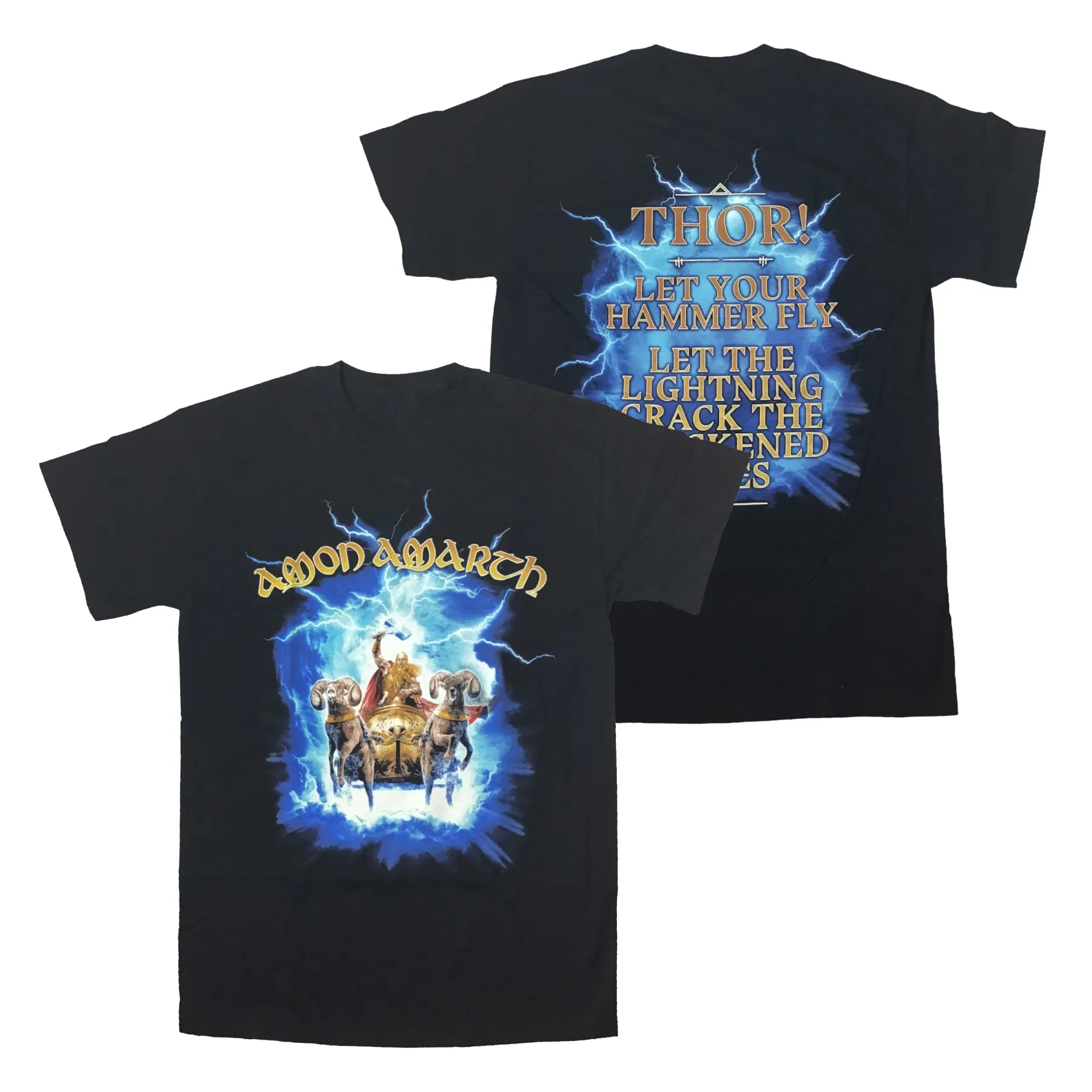 Amon Amarth - Thor Crack The Sky t-shirt