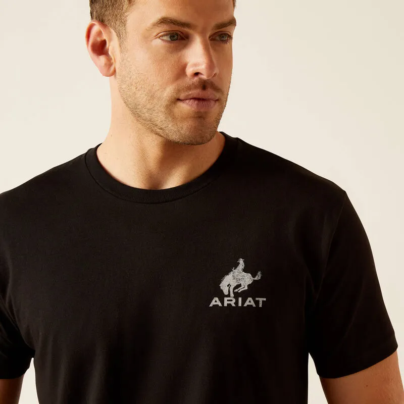 Ariat Men's Bronco Flag T-Shirt