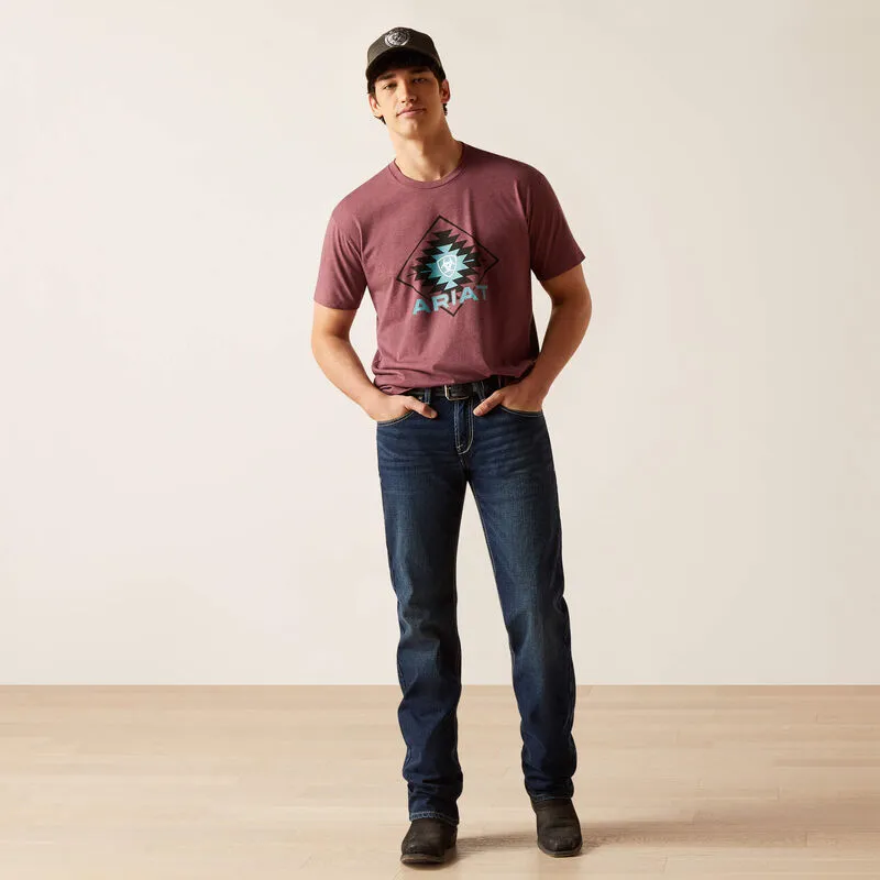 Ariat Men's Simple Geo Diamond T-Shirt