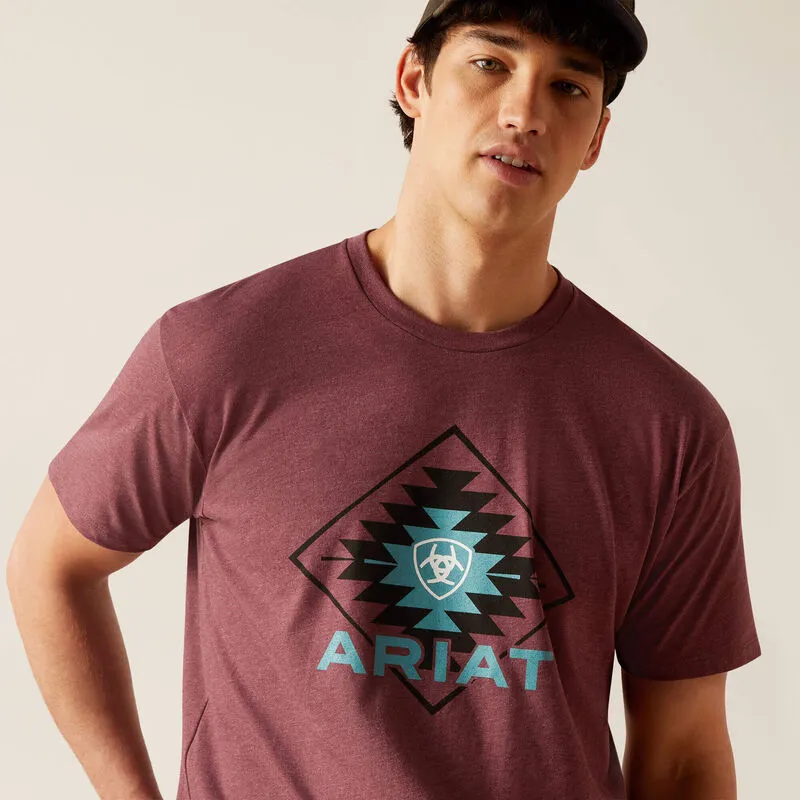 Ariat Men's Simple Geo Diamond T-Shirt