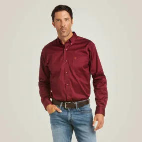 Ariat Solid Twill Fitted Shirt Style 10034226