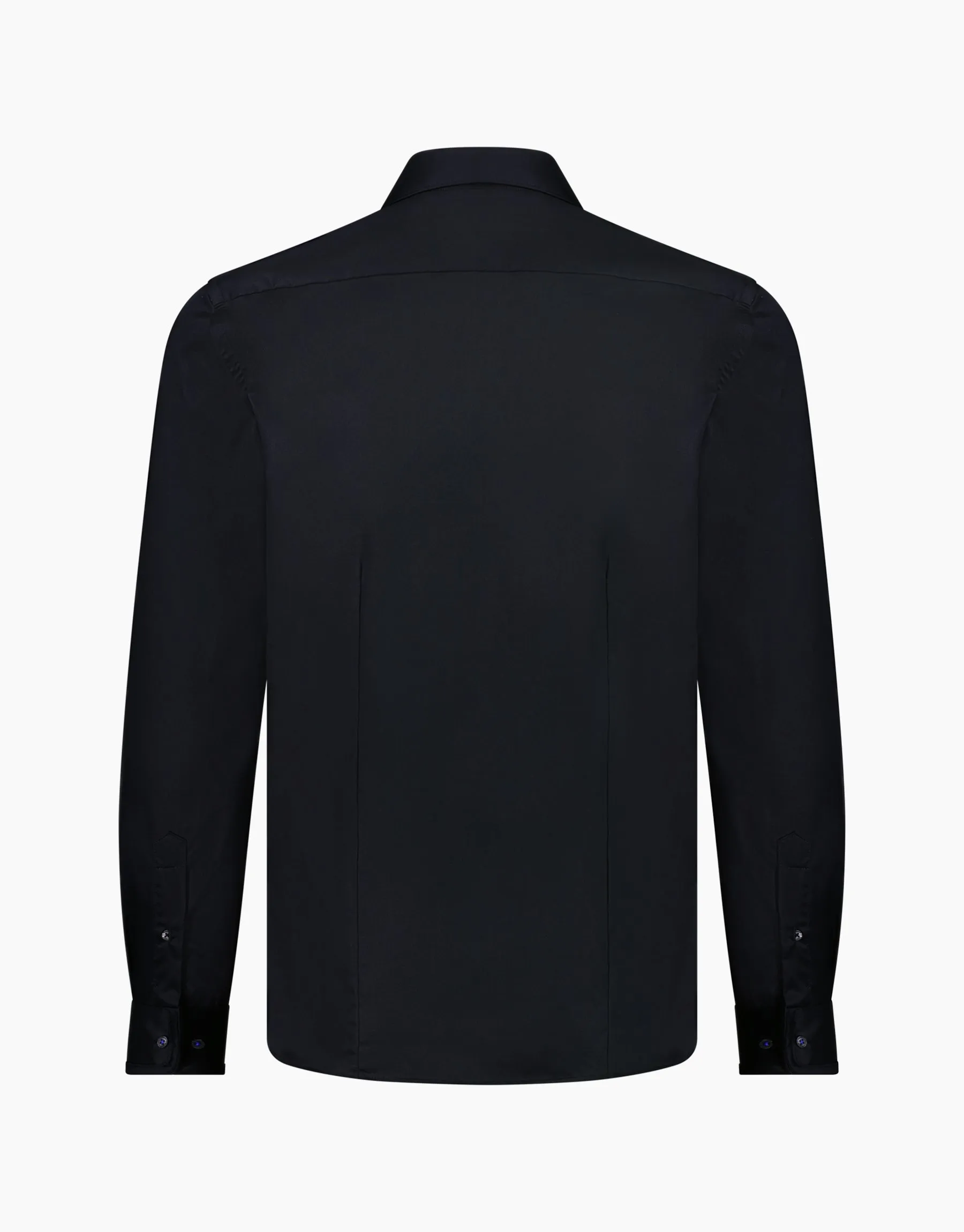 Banks Black Twill Tailored Shirt