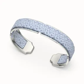 Bare Silk Cuff - Pewter Grey