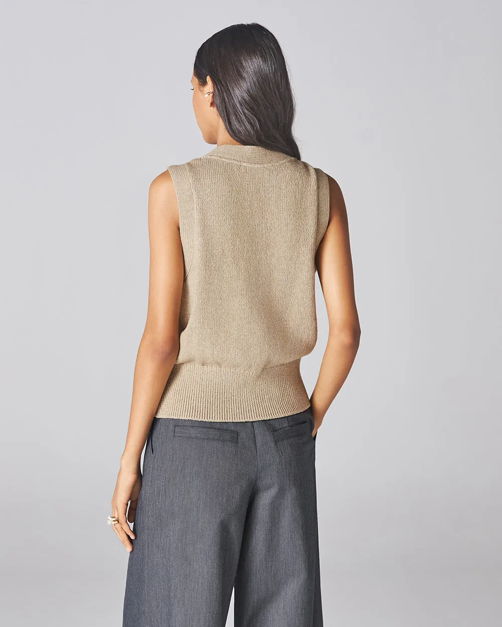 Beige Sora Vest