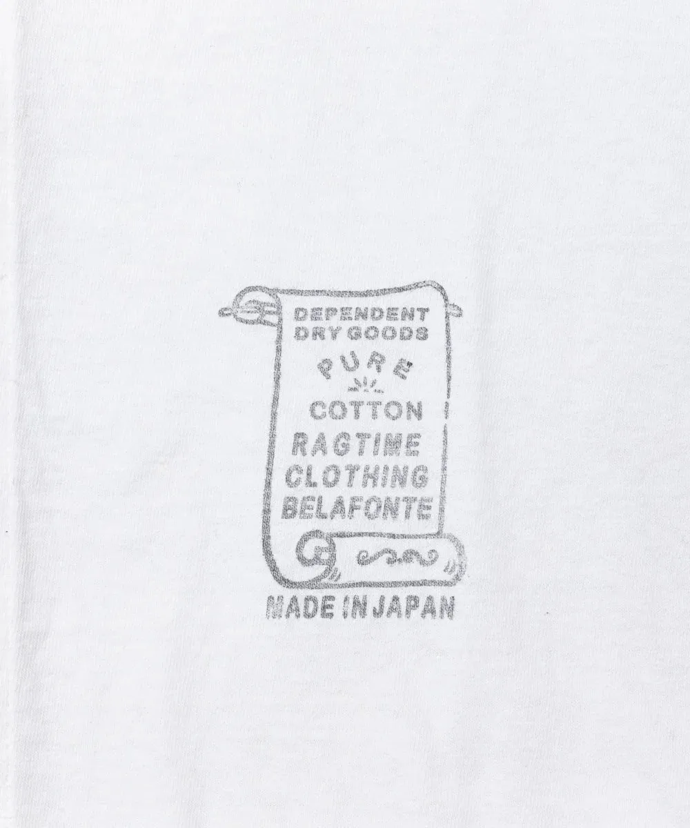 Belafonte Ragtime Clothing, Toraya Tee S/S, White