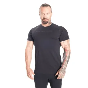 Better Bodies Gym Tapered Tee - Black/Black