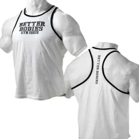 Better Bodies Jersey Gym Tank - White