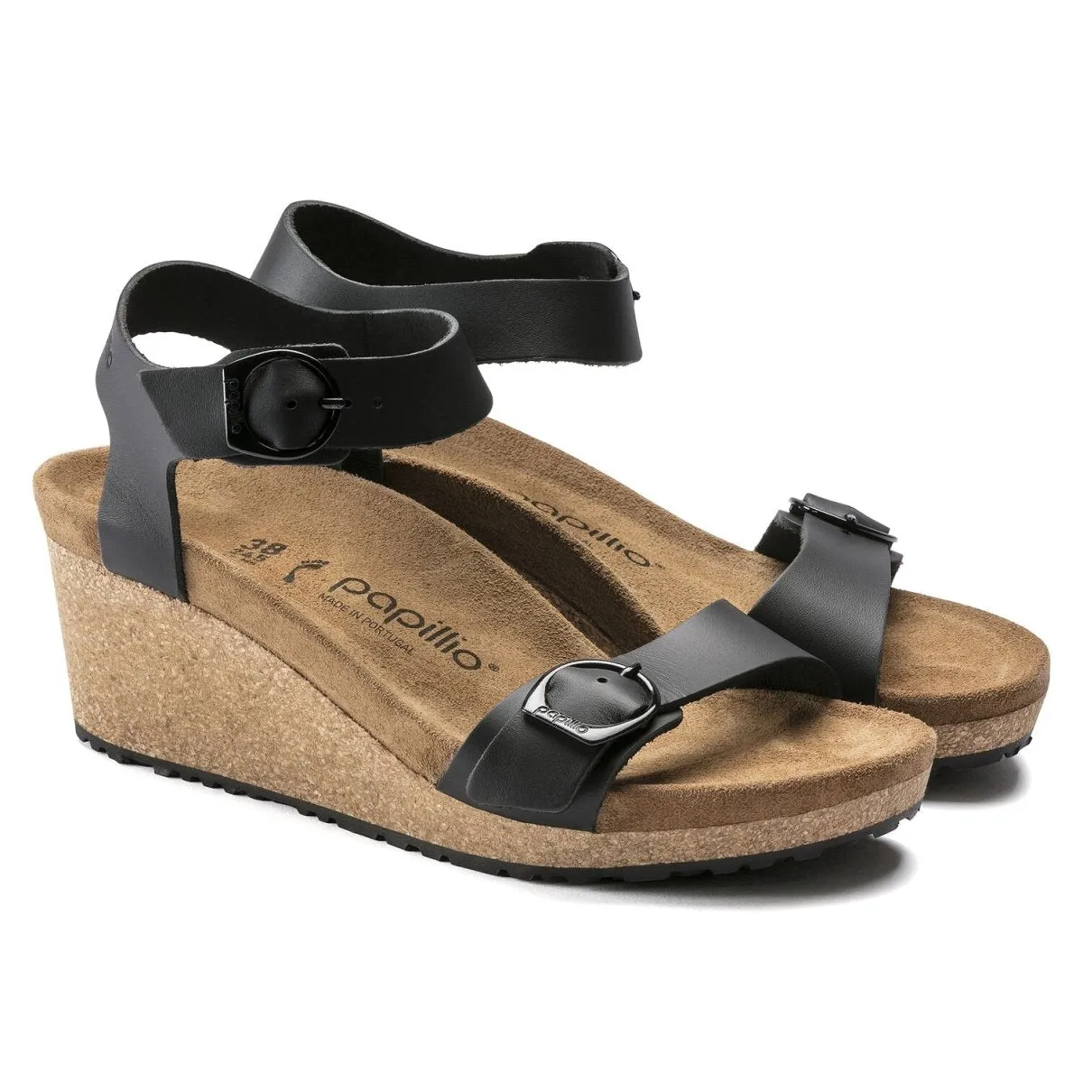 Birkenstock Women's Soley Black Leather