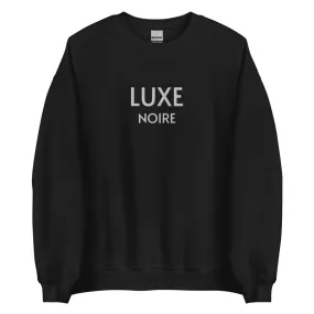 Black Luxury Sweatshirt- Black