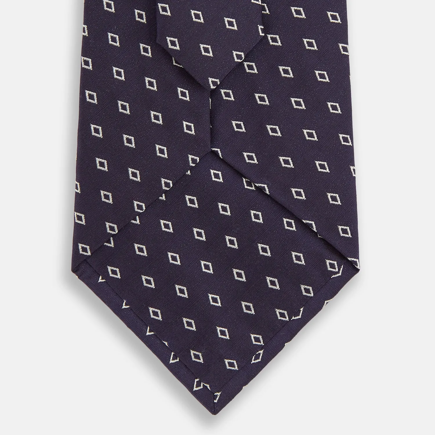 Blue Diamond Silk Tie