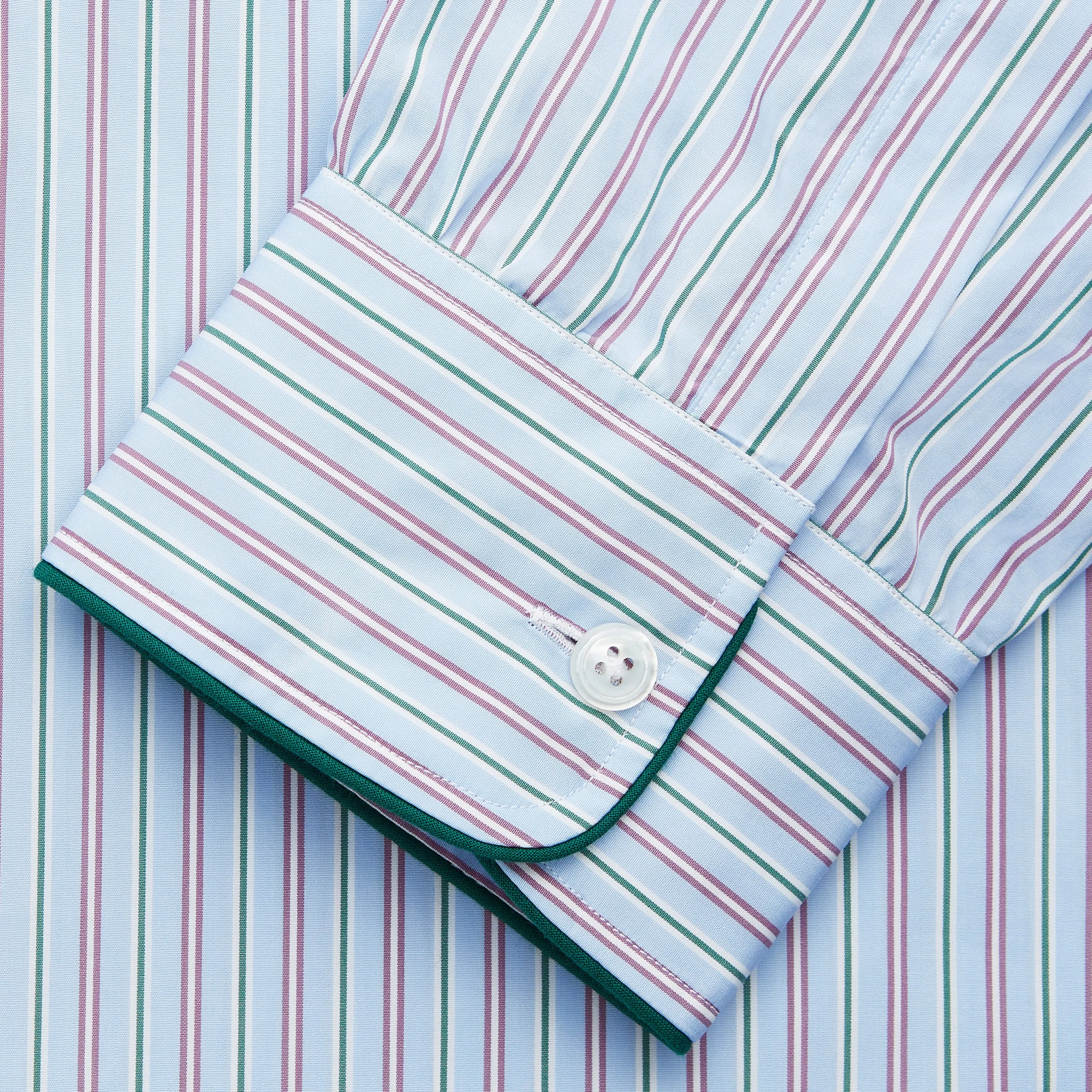 Blue, Purple & Green Stripe Nightshirt