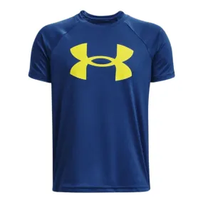 Boys' UA Tech Big Logo Short Sleeve