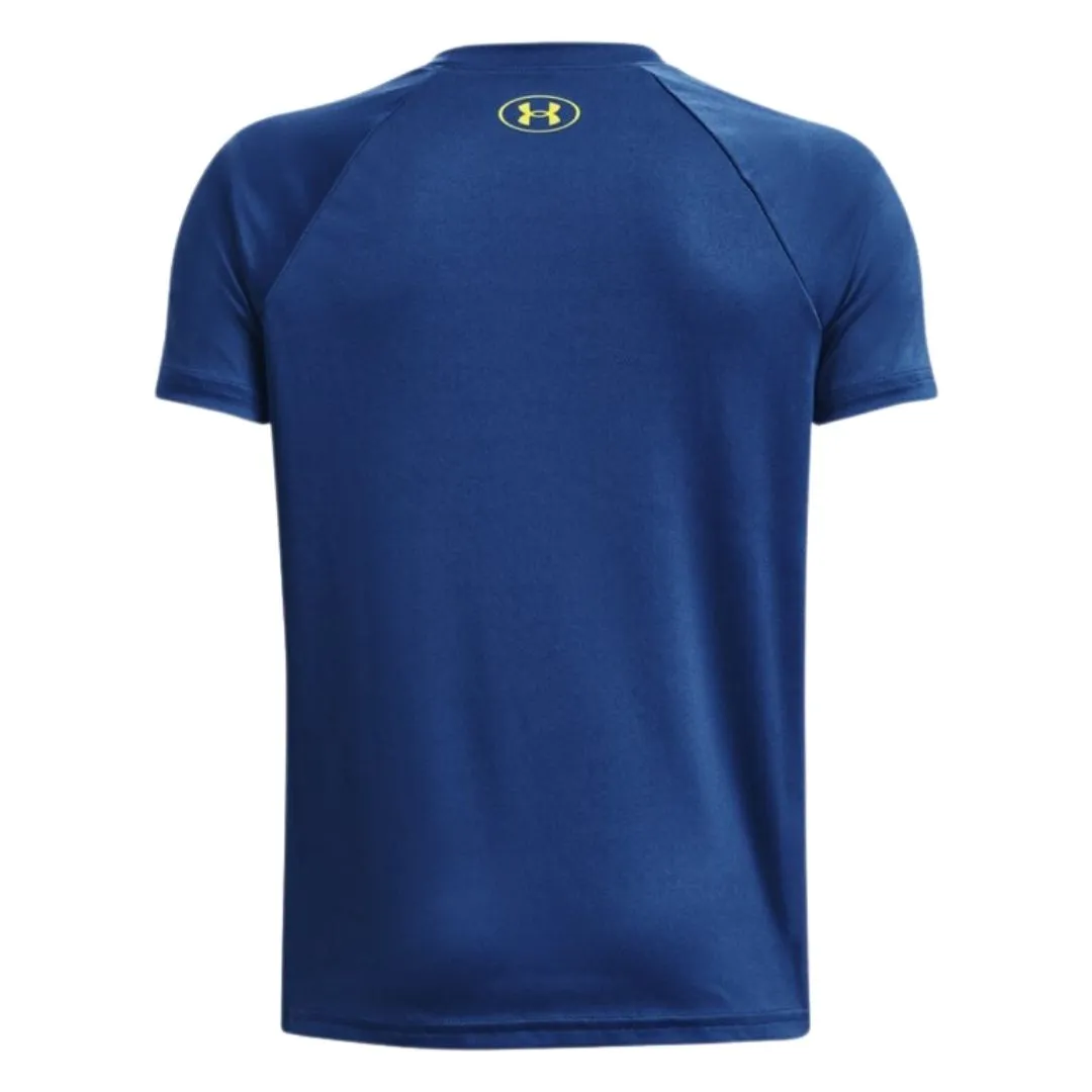 Boys' UA Tech Big Logo Short Sleeve