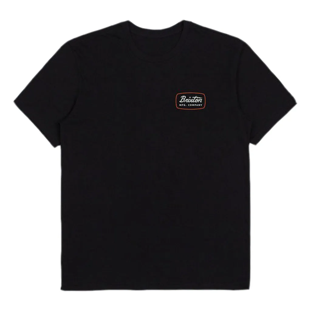 Brixton Jolt Premium T-Shirt Black Red