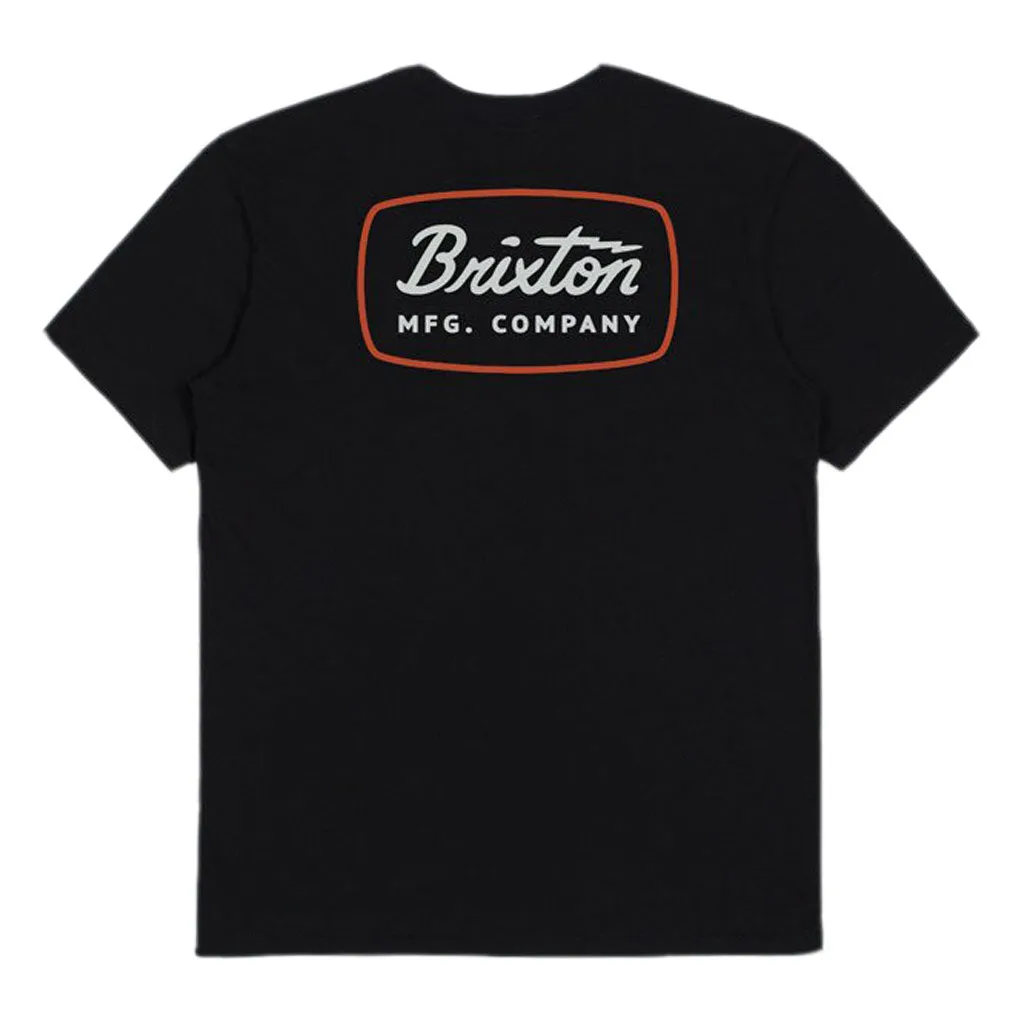 Brixton Jolt Premium T-Shirt Black Red