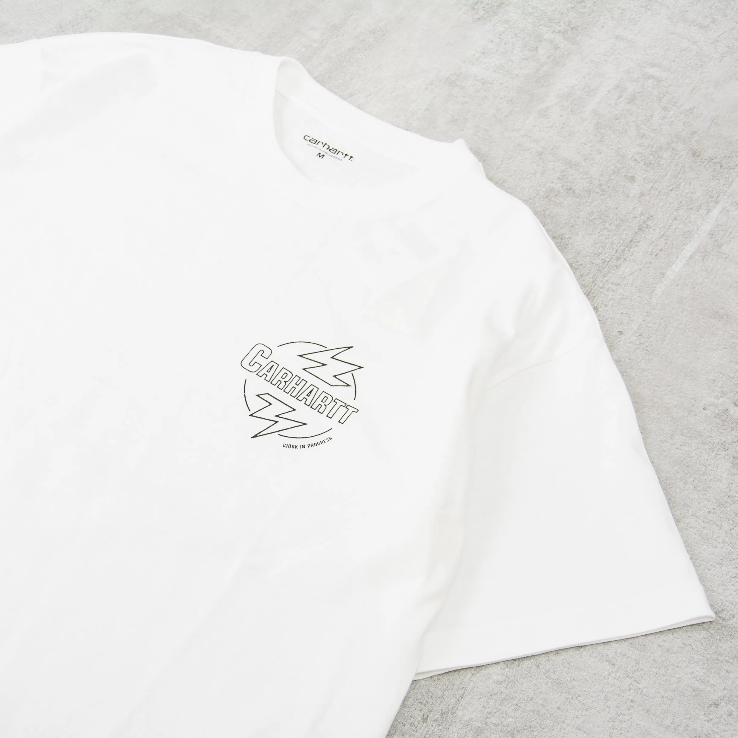 Carhartt WIP Ablaze Tee - White / Black