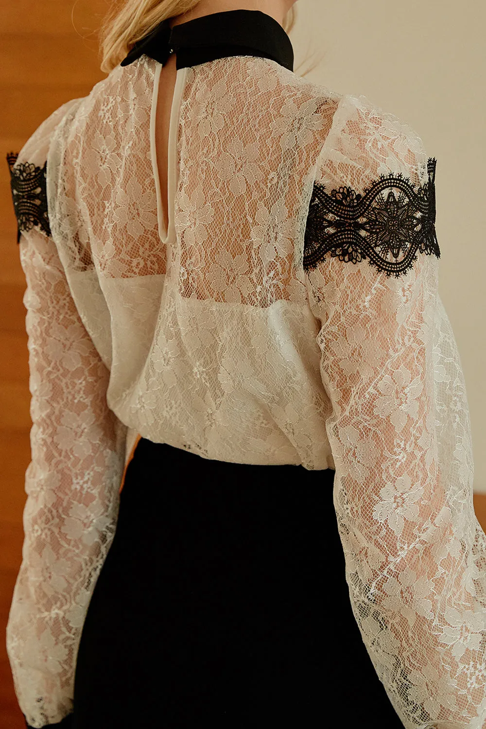 Charlotte Victorian Lace Blouse