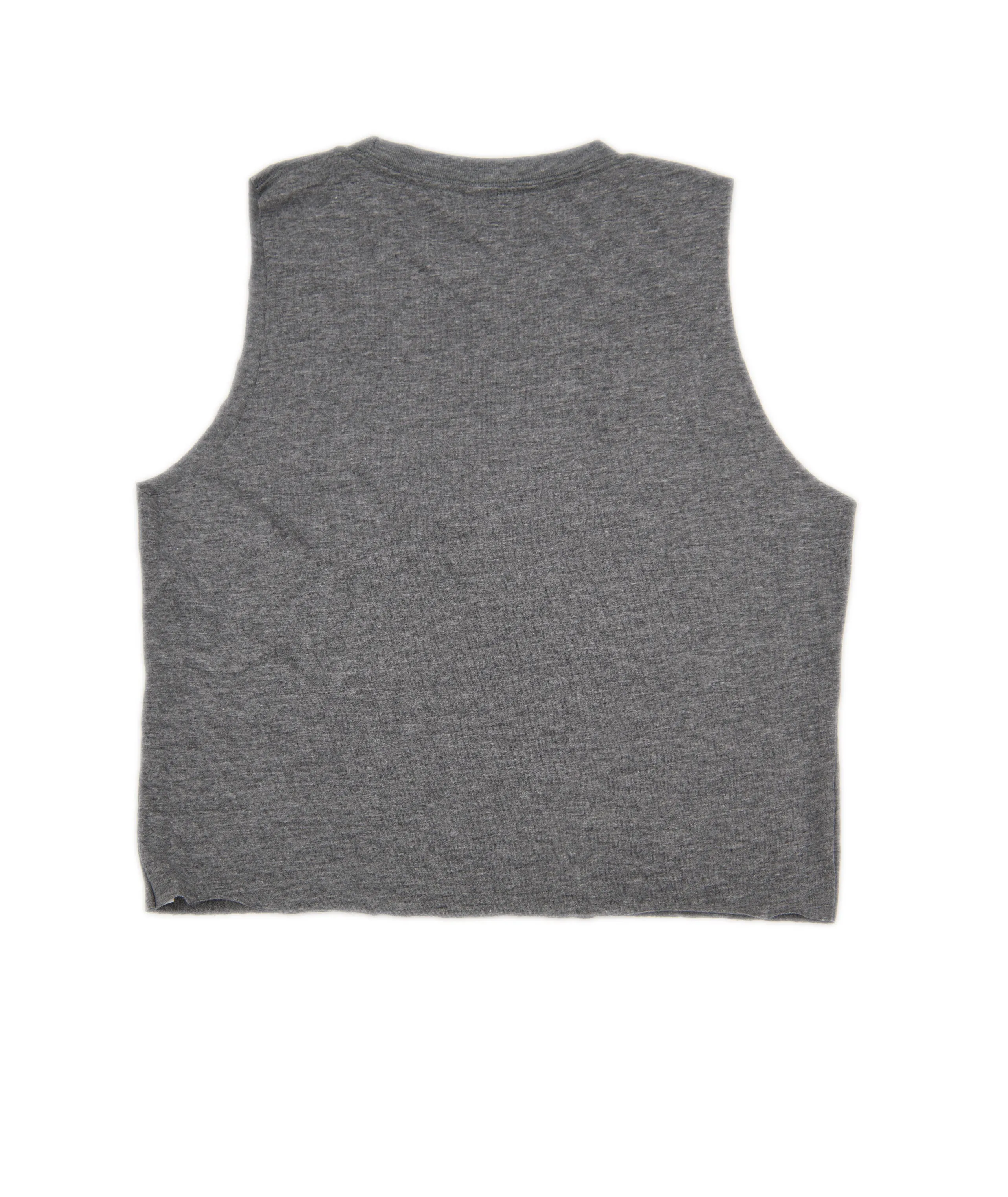 Chunky Lines Heather Grey Camp Tank