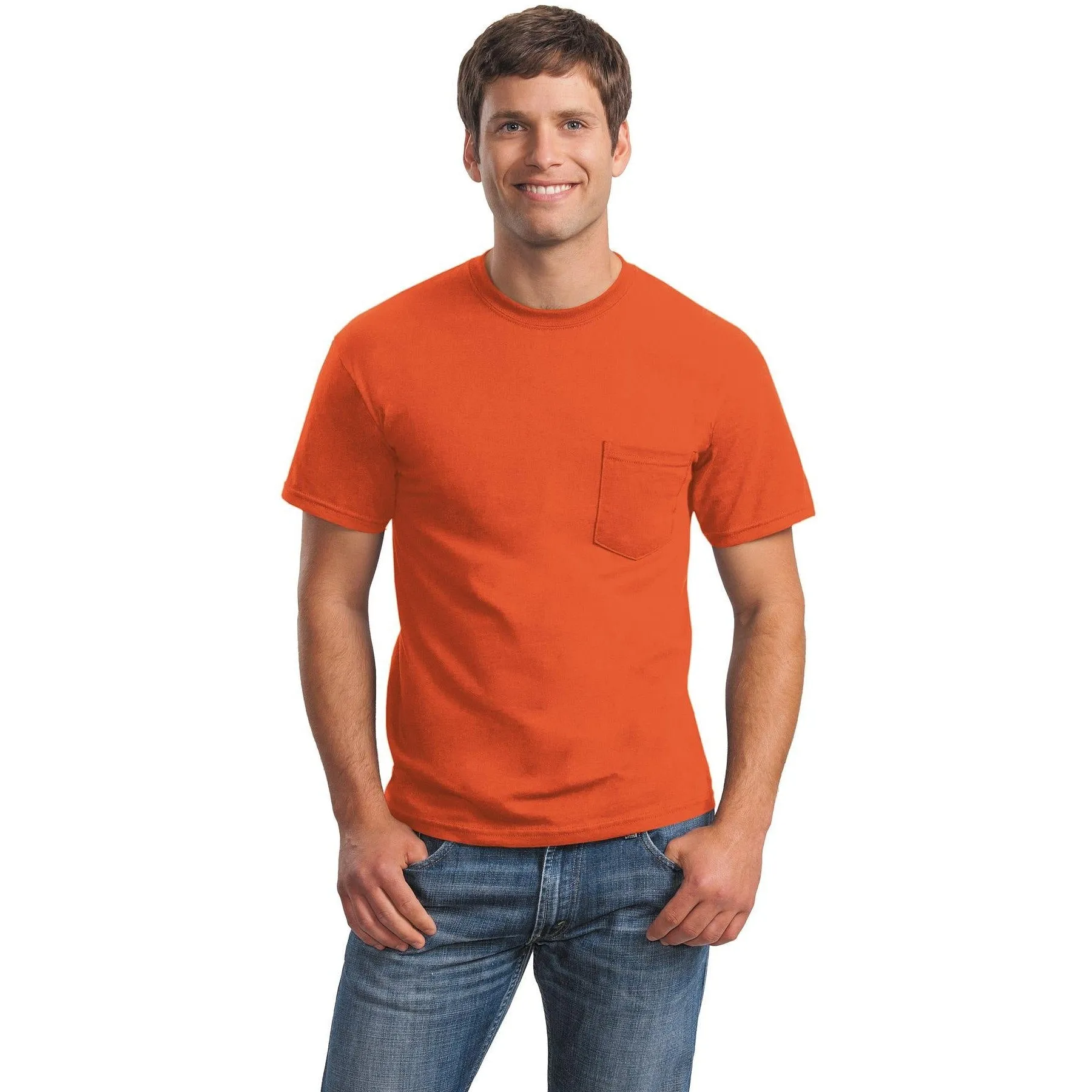 CLOSEOUT - Gildan Ultra Cotton 100% US Cotton T-Shirt with Pocket