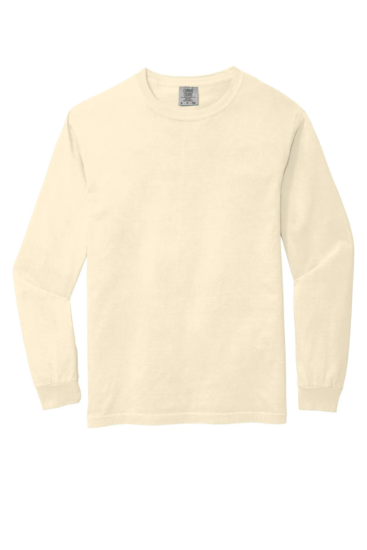 COMFORT COLORS Heavyweight Ring Spun Long Sleeve Tee. 6014