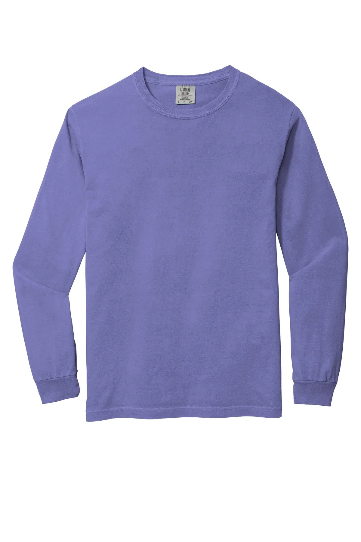 COMFORT COLORS Heavyweight Ring Spun Long Sleeve Tee. 6014