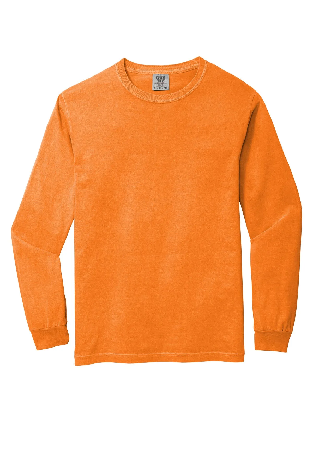 COMFORT COLORS Heavyweight Ring Spun Long Sleeve Tee. 6014