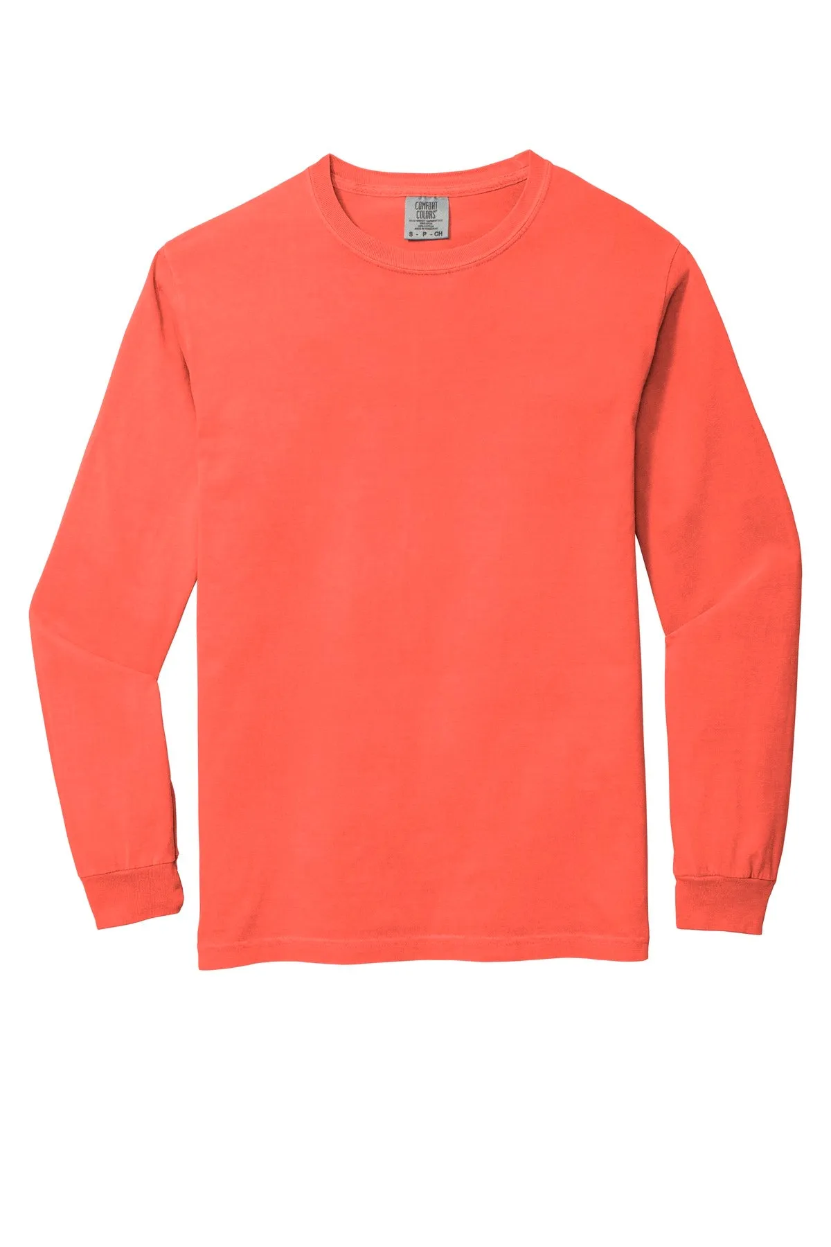 COMFORT COLORS Heavyweight Ring Spun Long Sleeve Tee. 6014