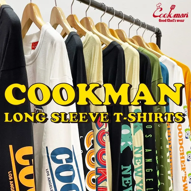 Cookman Long Sleeve Tees - Laundry : Orange