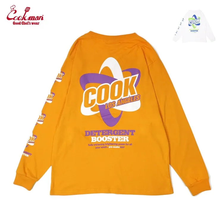 Cookman Long Sleeve Tees - Laundry : Orange