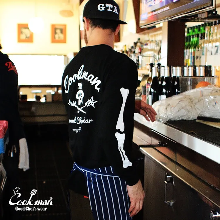 Cookman Long Sleeve Tees - Skull : Black