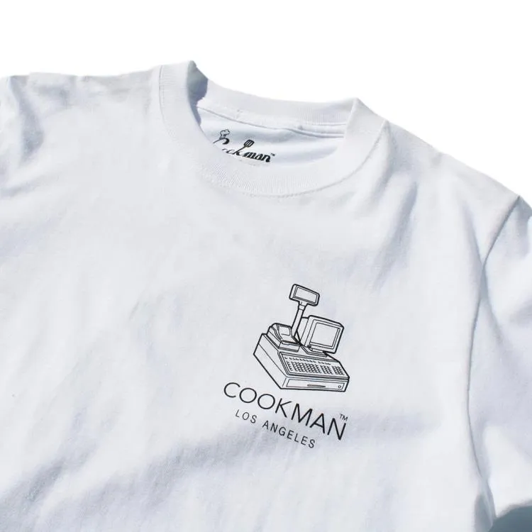 Cookman Tees - Cashier : White