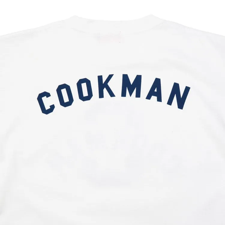 Cookman Tees - Flock Arch : White