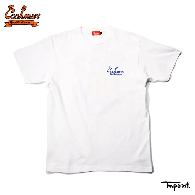 Cookman Tees - TM Paint Burger : White