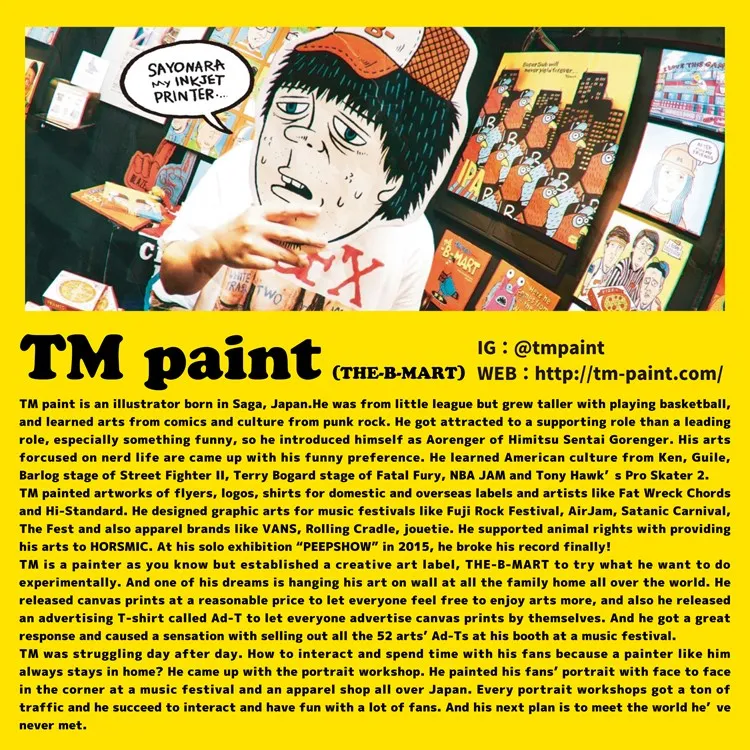 Cookman Tees - TM Paint Burger : White