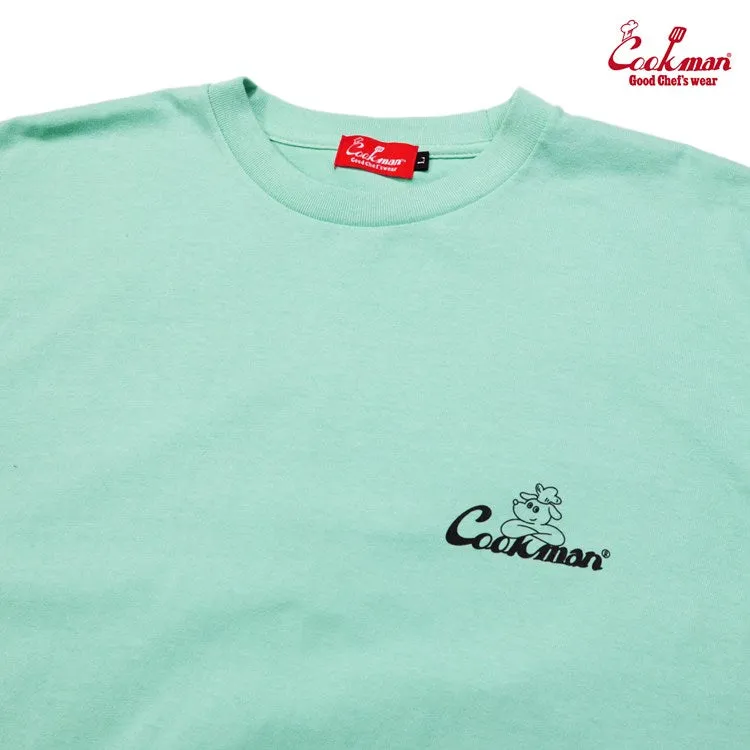 Cookman Tees -Kate Tasty Logo : Light Green