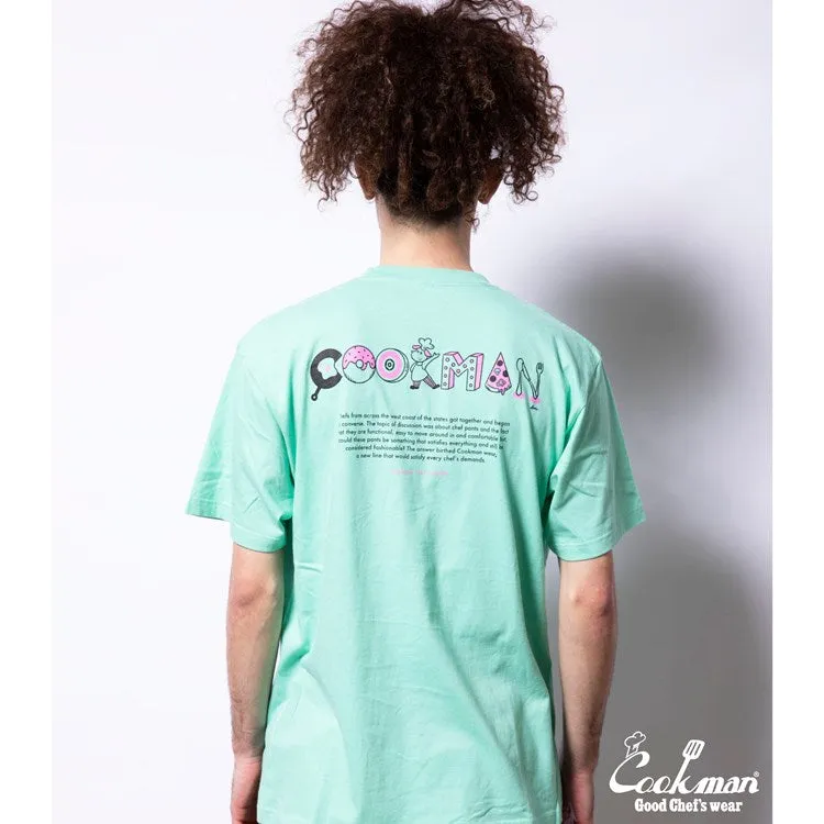 Cookman Tees -Kate Tasty Logo : Light Green