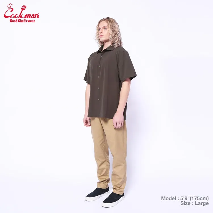 Cookman Work Shirts Short Sleeve Light - Olive