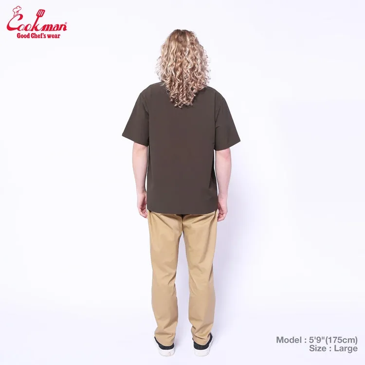 Cookman Work Shirts Short Sleeve Light - Olive