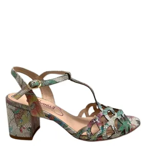 Coquille Natural multi- block heel sandals sizes 36, 37 and 40!