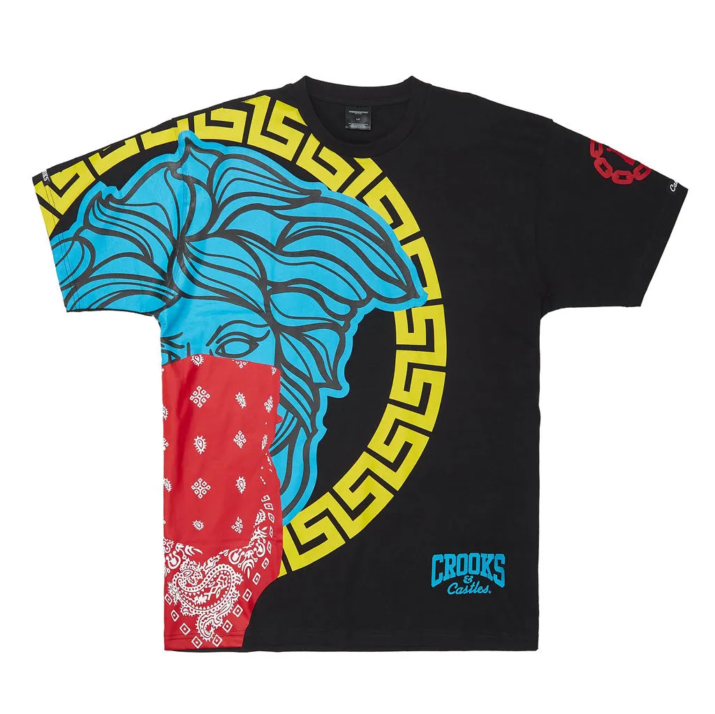 Crooks & Castles Grecco Bandito OVS Tee Black